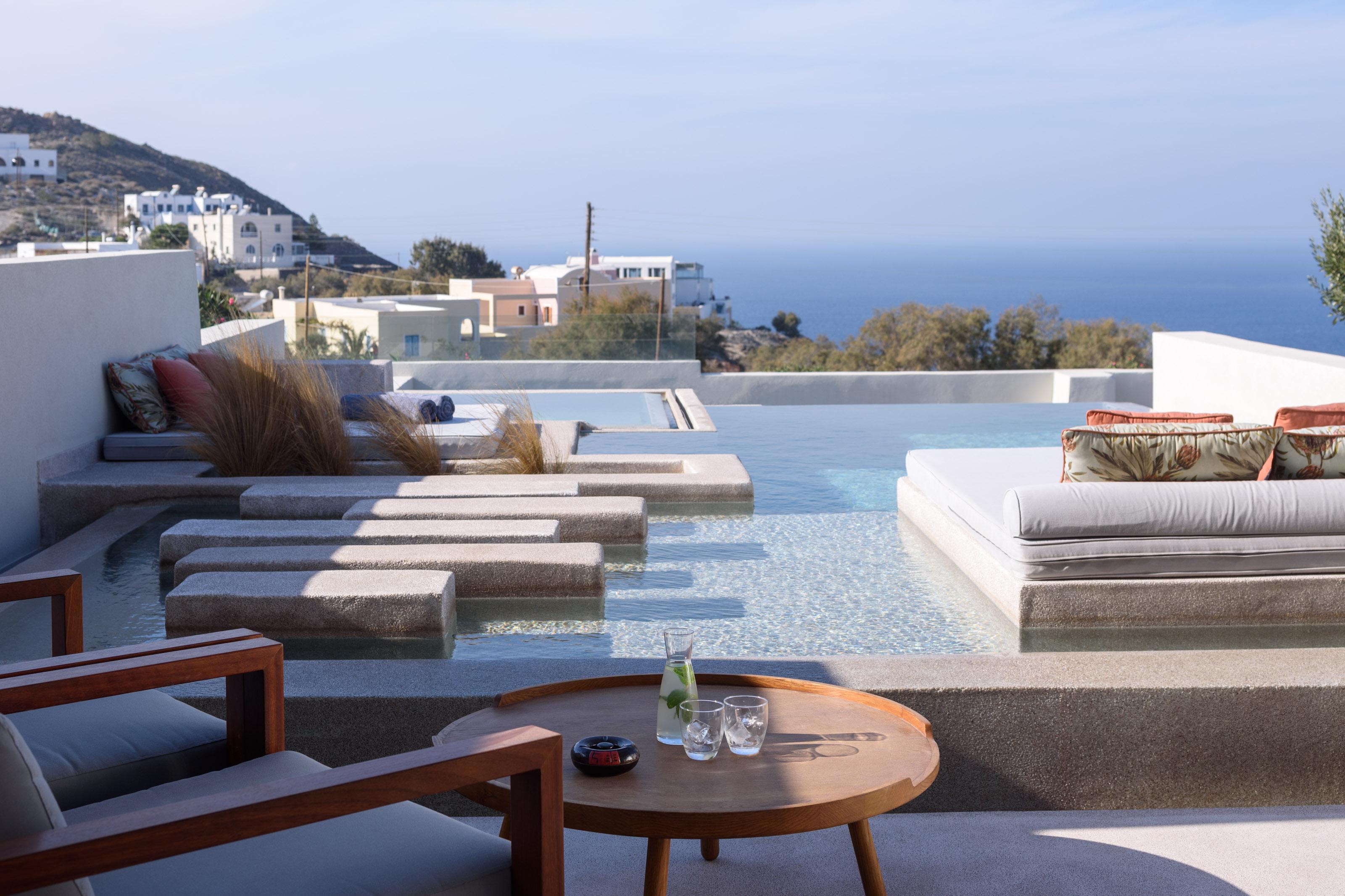 Potnia Theron Suites Akrotiri  Bagian luar foto
