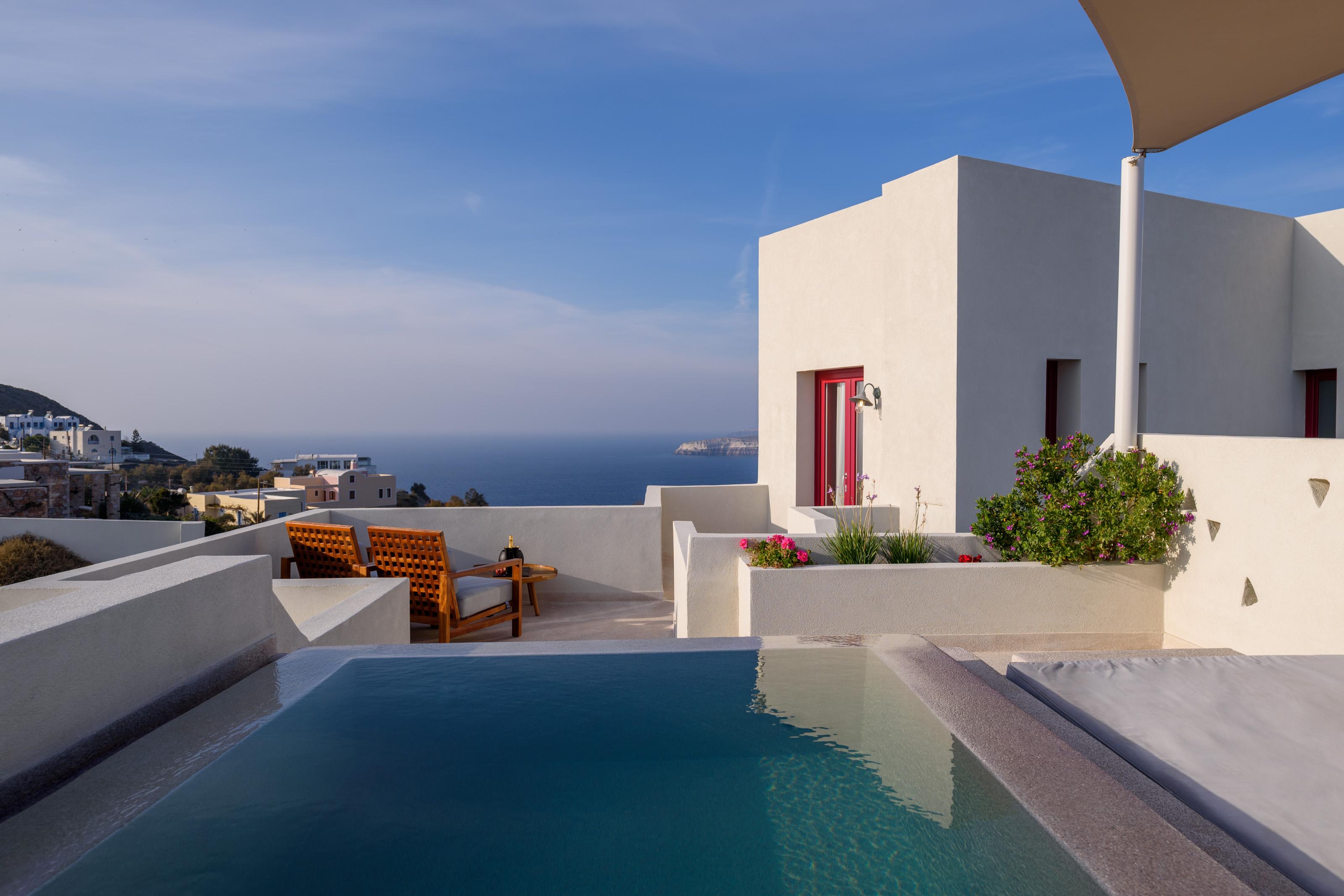 Potnia Theron Suites Akrotiri  Bagian luar foto